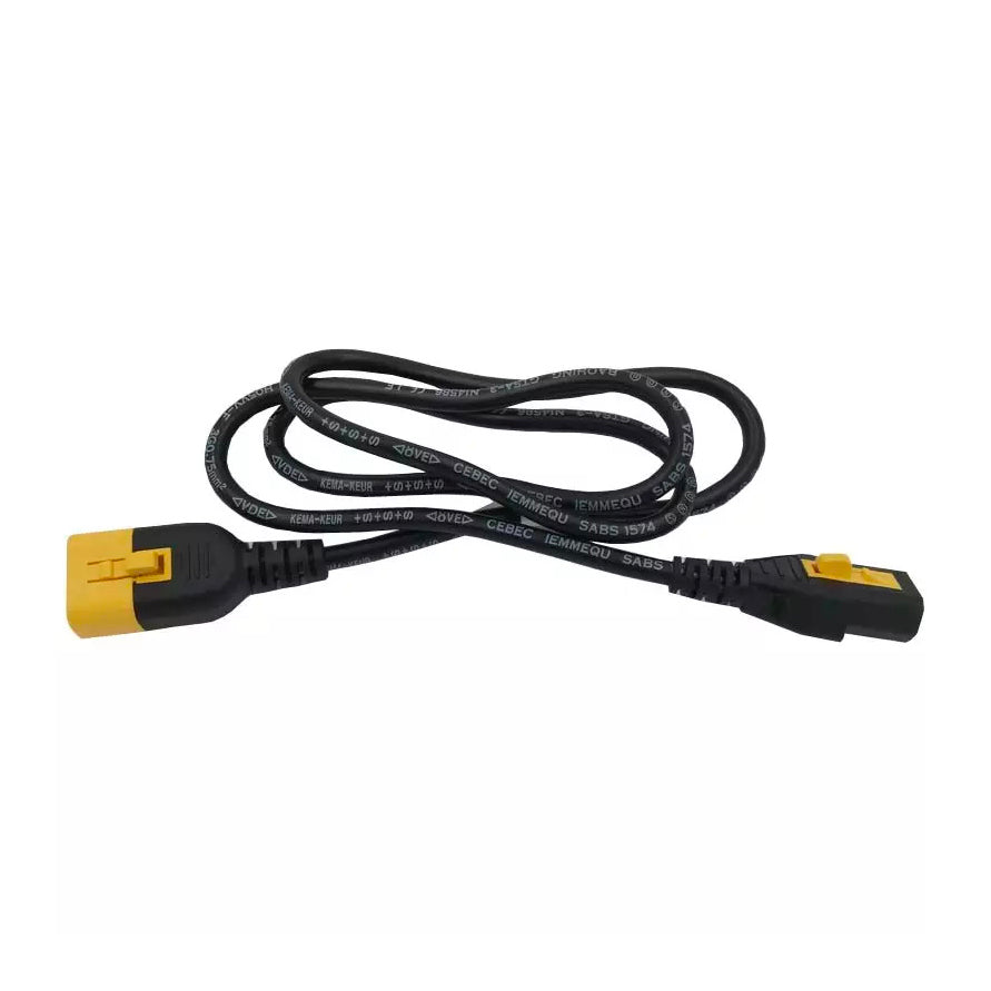 Cable de alimentación de bloqueo IEC C14 a C13 V