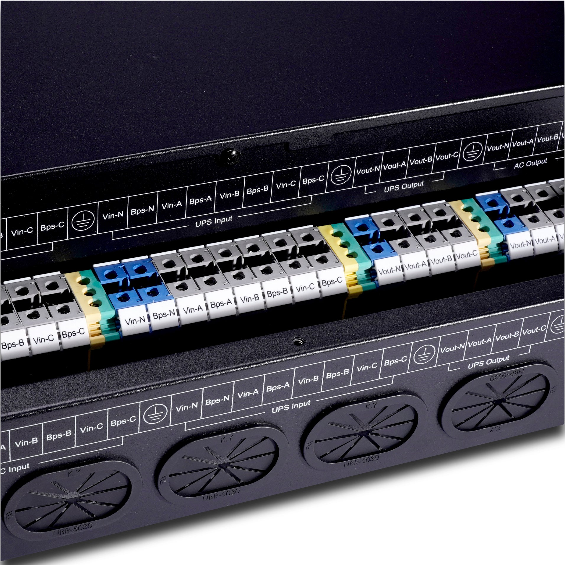 Modulo Distribución Bypass Rackeable 20kva RT