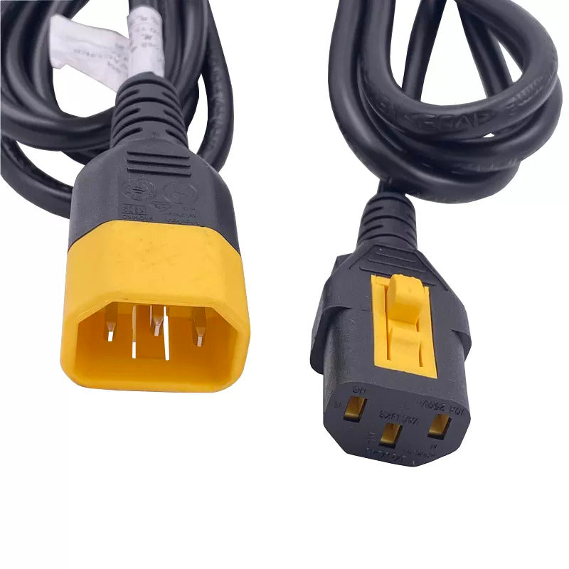 Cable de alimentación de bloqueo IEC C14 a C13 V