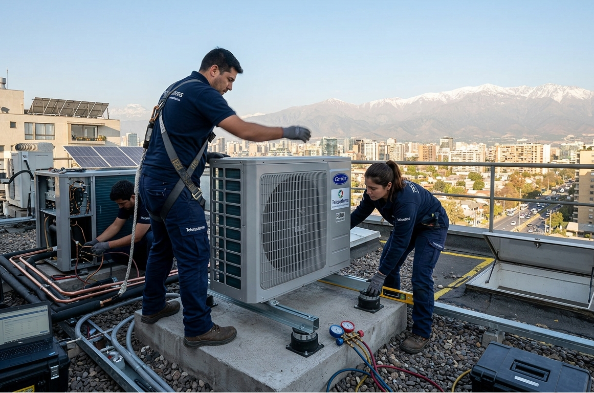 Instalación de Clima de Precisión